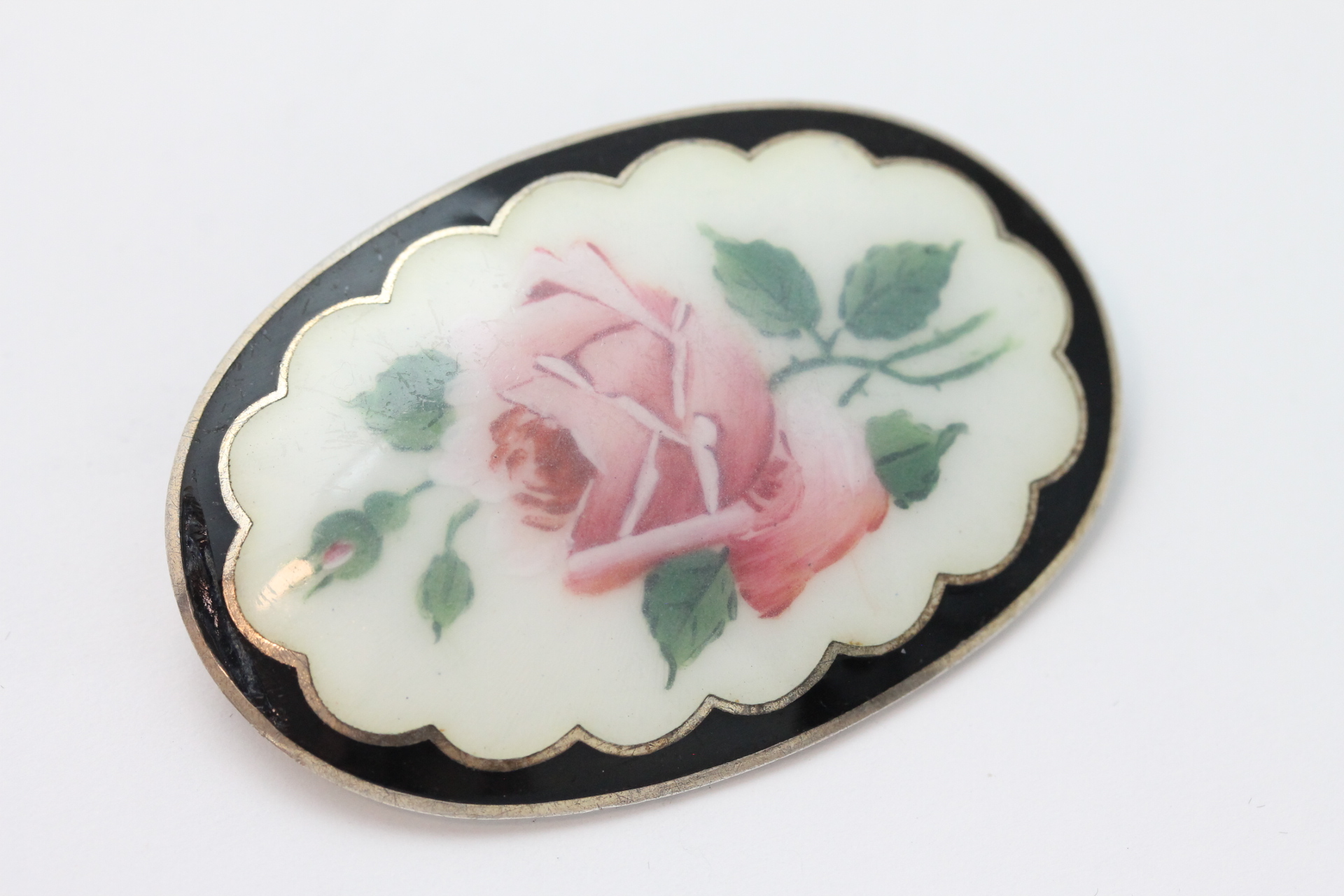 IMG_9403 Emaljert brosje i sølv - Bilde 1