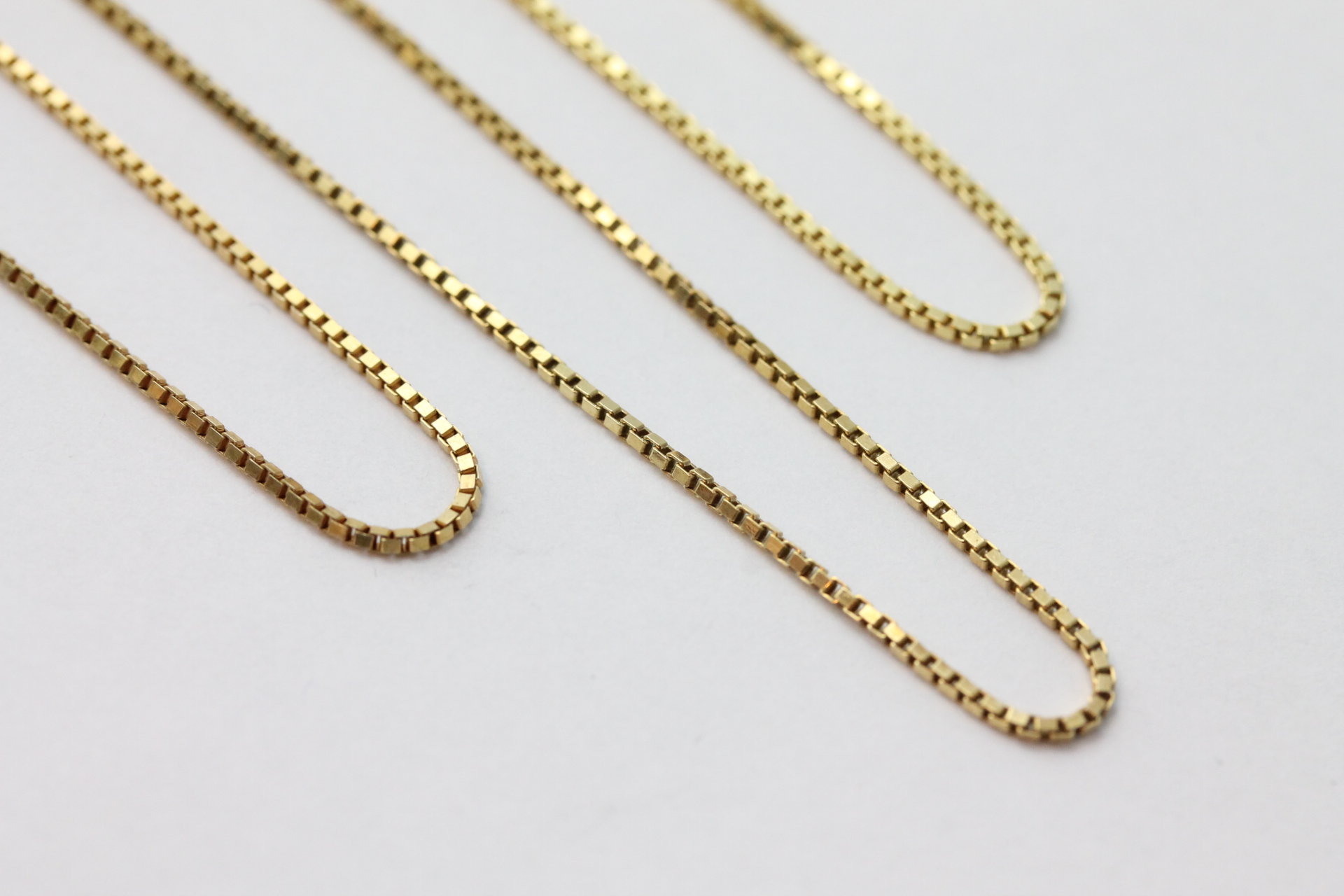 IMG_7459 Standard kjede i forgylt sølv - Bilde 1