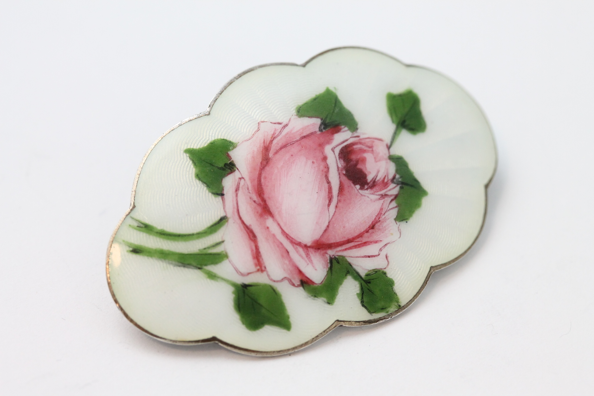 IMG_9501 Emaljert brosje i sølv - Bilde 1