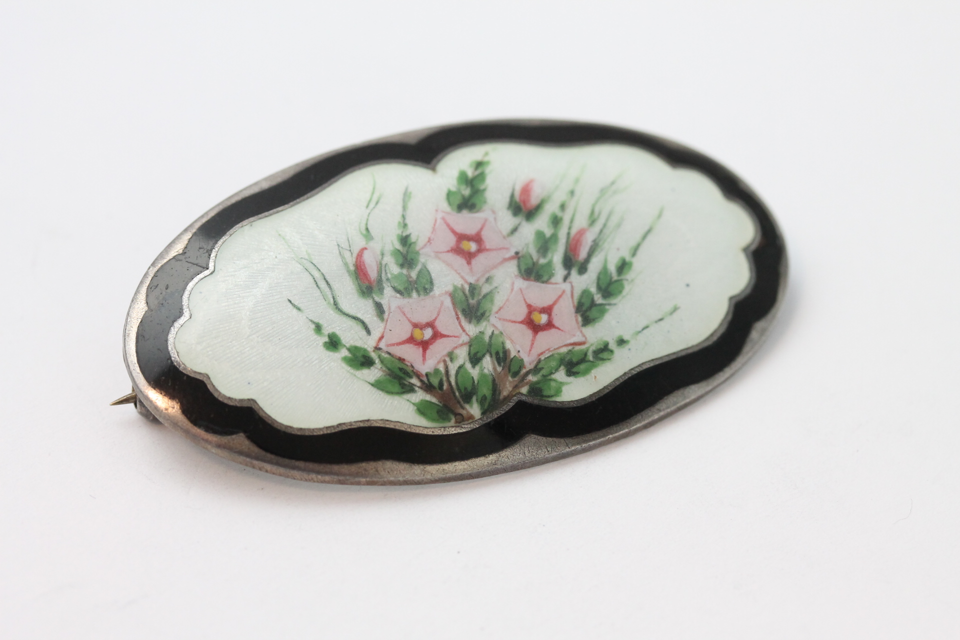 IMG_9503 Emaljert brosje i sølv - Bilde 1