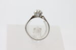 Ring i platinum med diamant (0,19ct) - Bilde 3