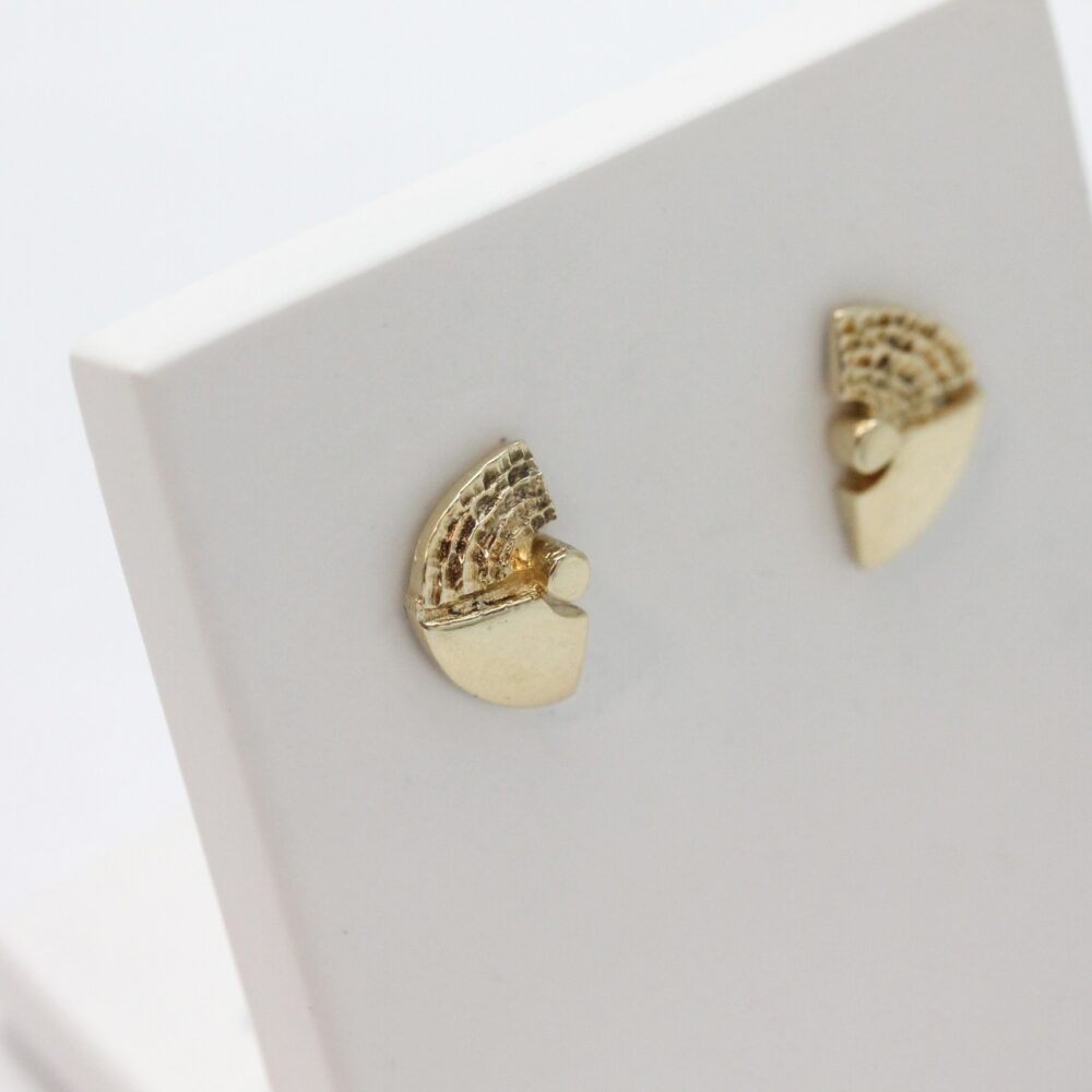 Ørepynt i gult gull