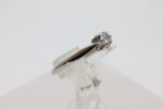 Ring i hvitt gull med diamant (0,15ct)