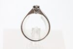 Ring i hvitt gull med diamant (0,25ct) - Bilde 3