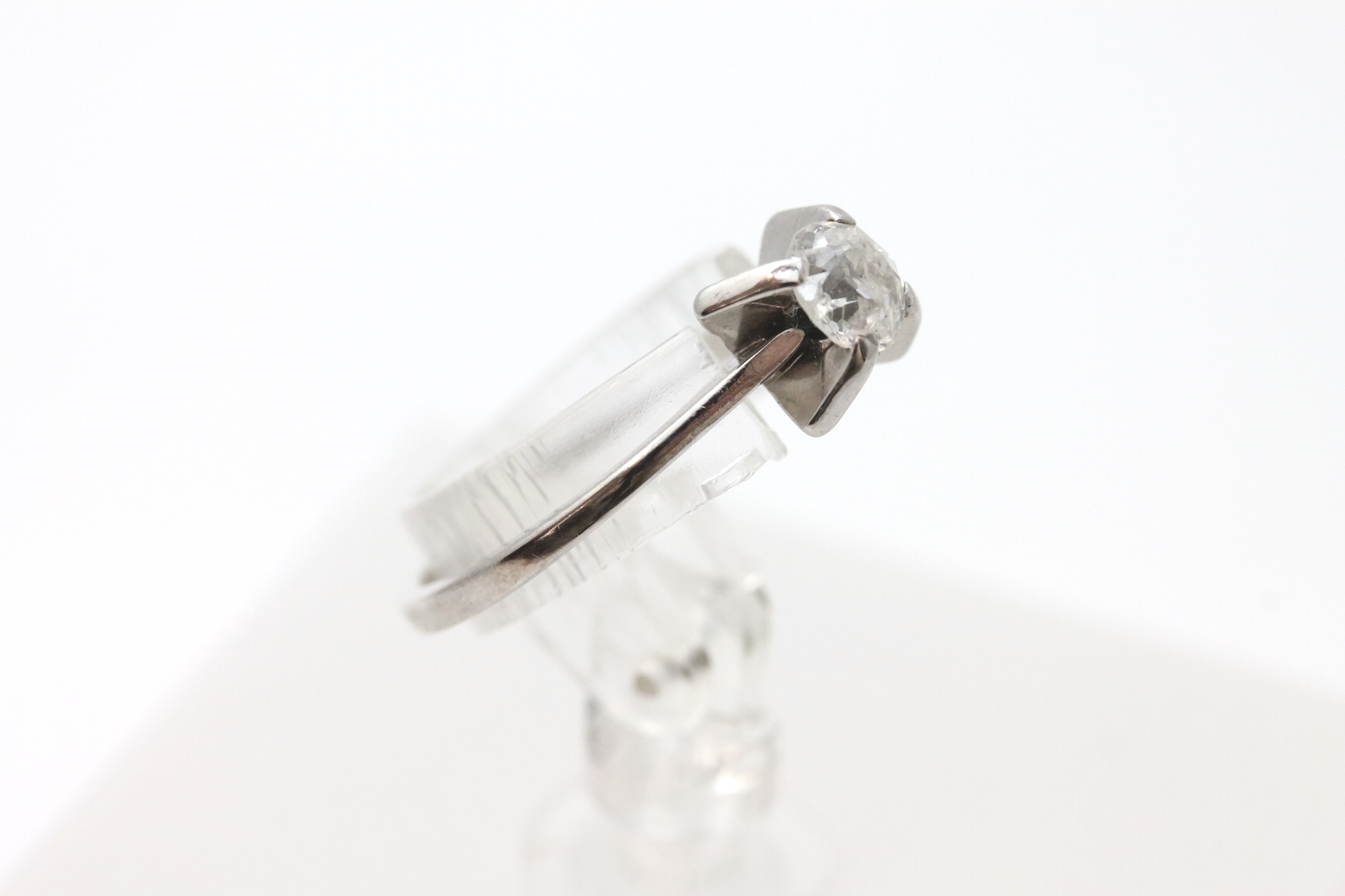 IMG_4348 Ring i hvitt gull med diamant (0,50ct) - Bilde 1