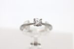 Ring i hvitt gull med diamant (0,35ct) - Bilde 2
