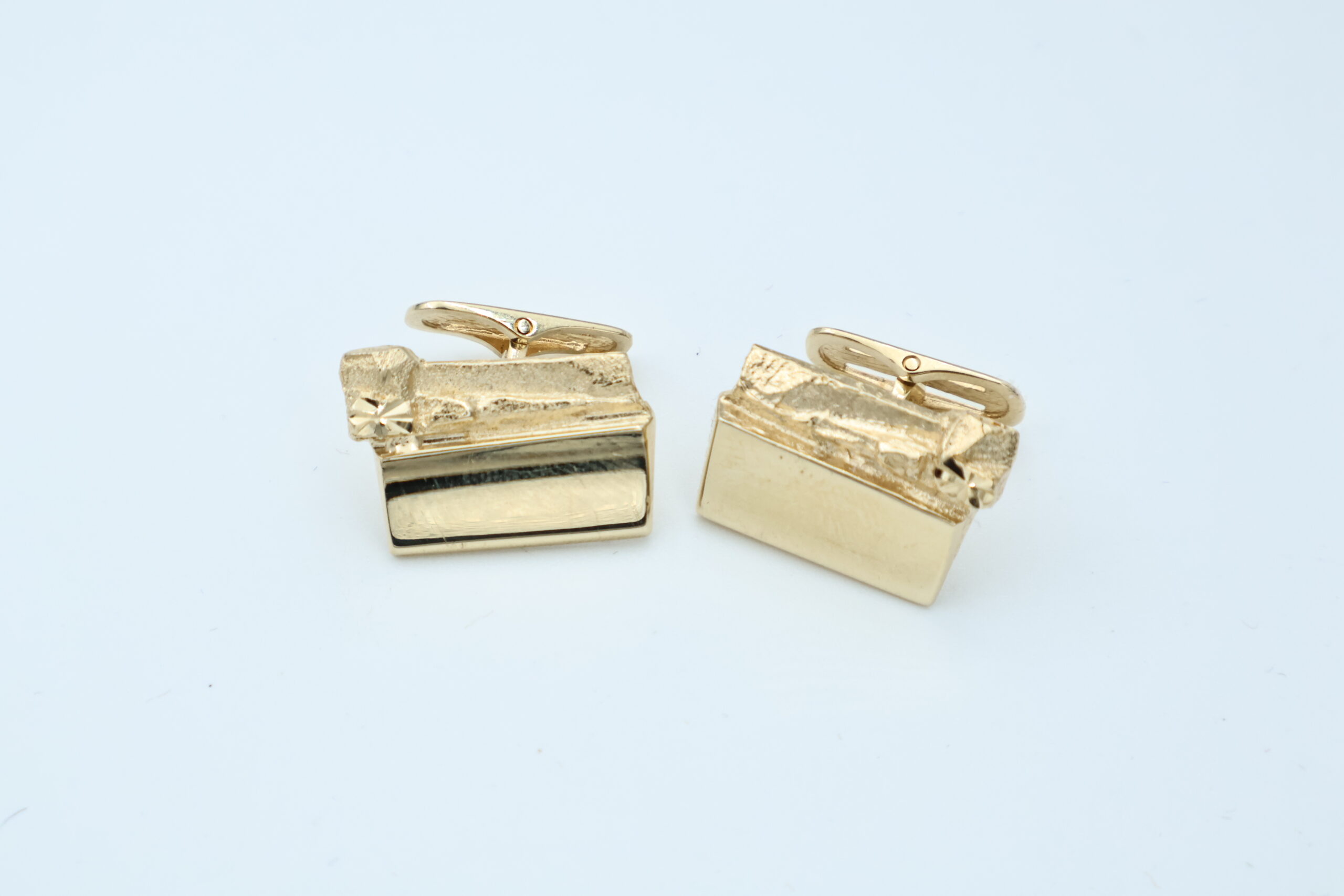 IMG_7755 Mansjettknapper i gult gull - Bilde 1