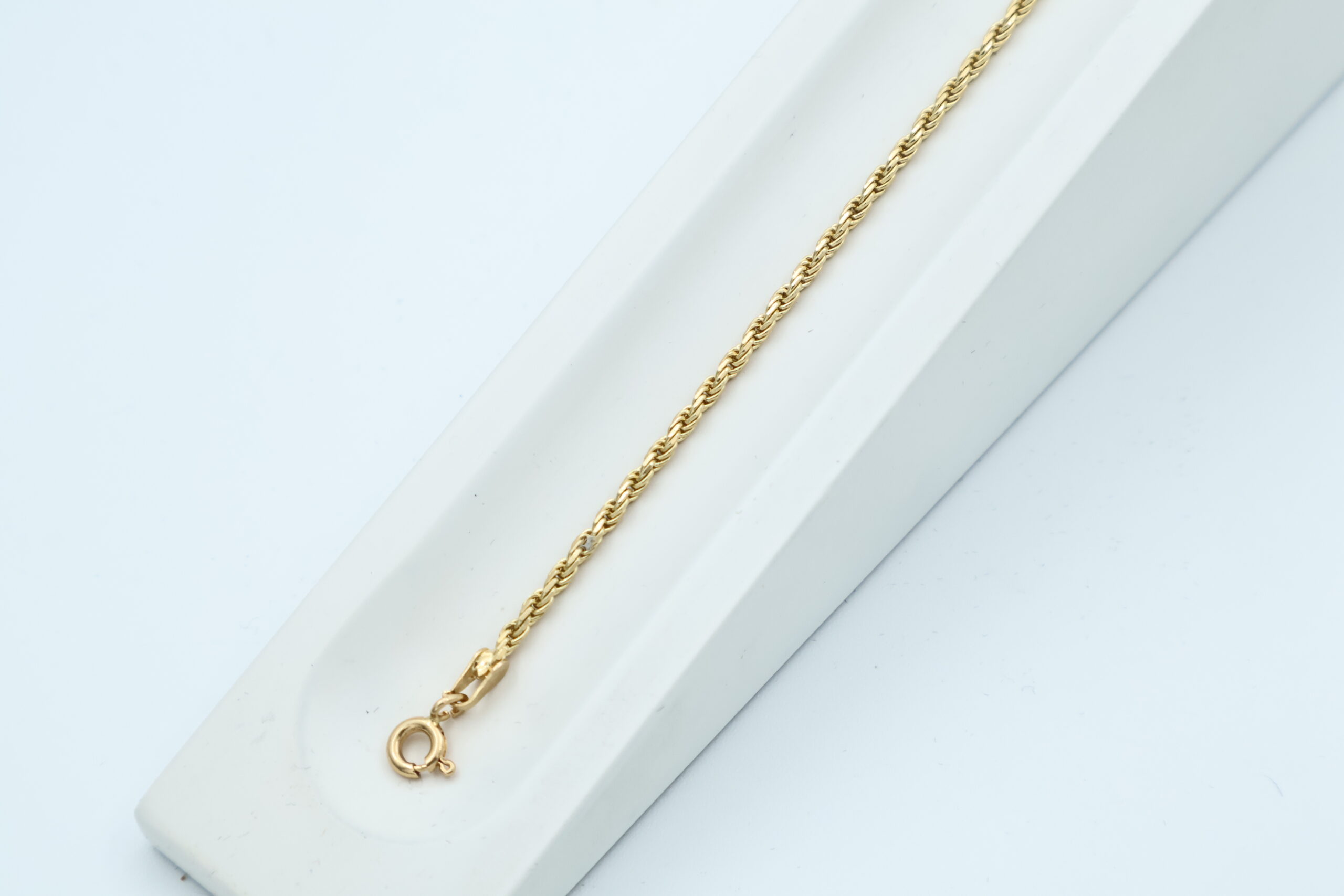 IMG_7766 Cordell smykke i gult gull - Bilde 1