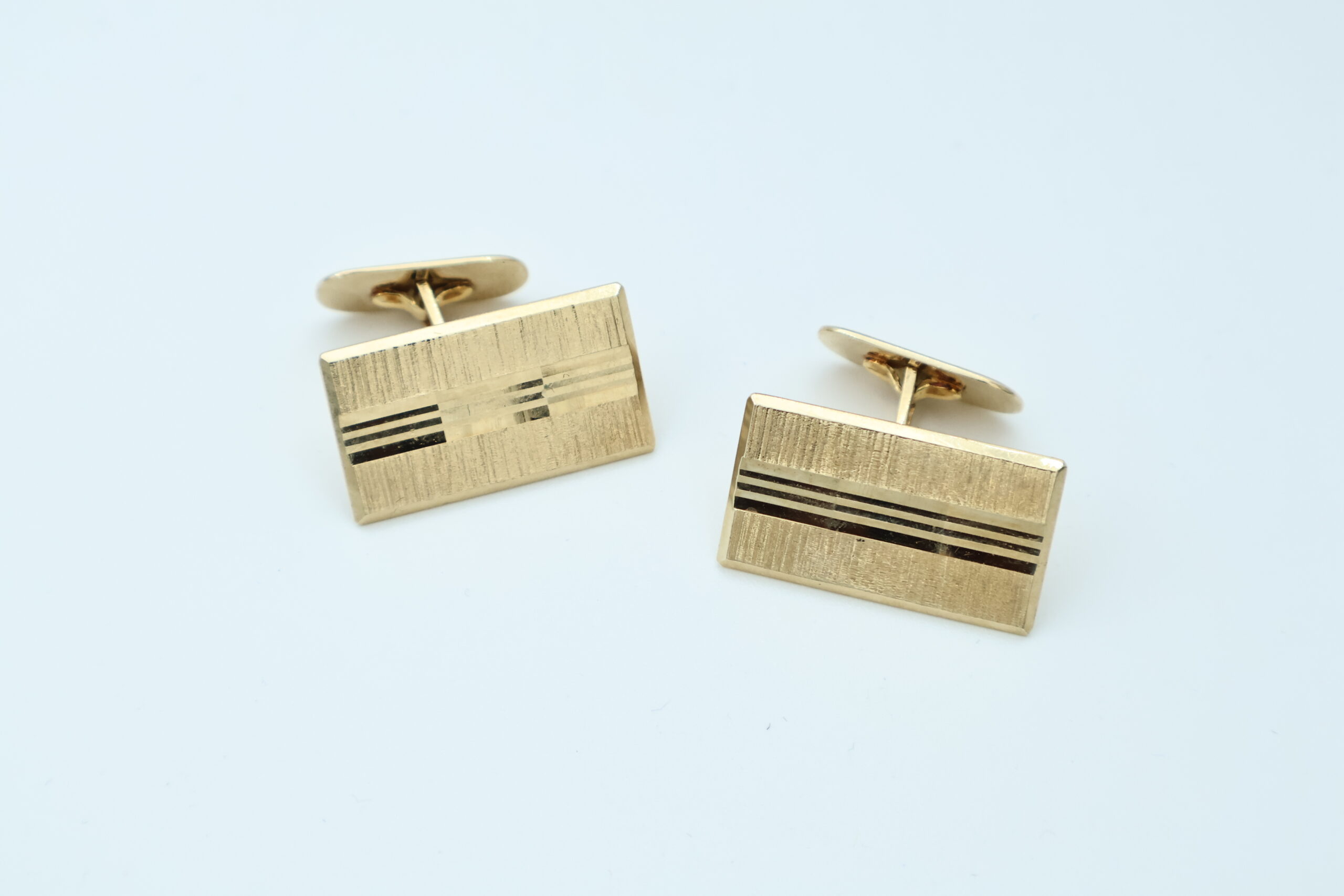 IMG_7788 Mansjettknapper i gult gull - Bilde 1