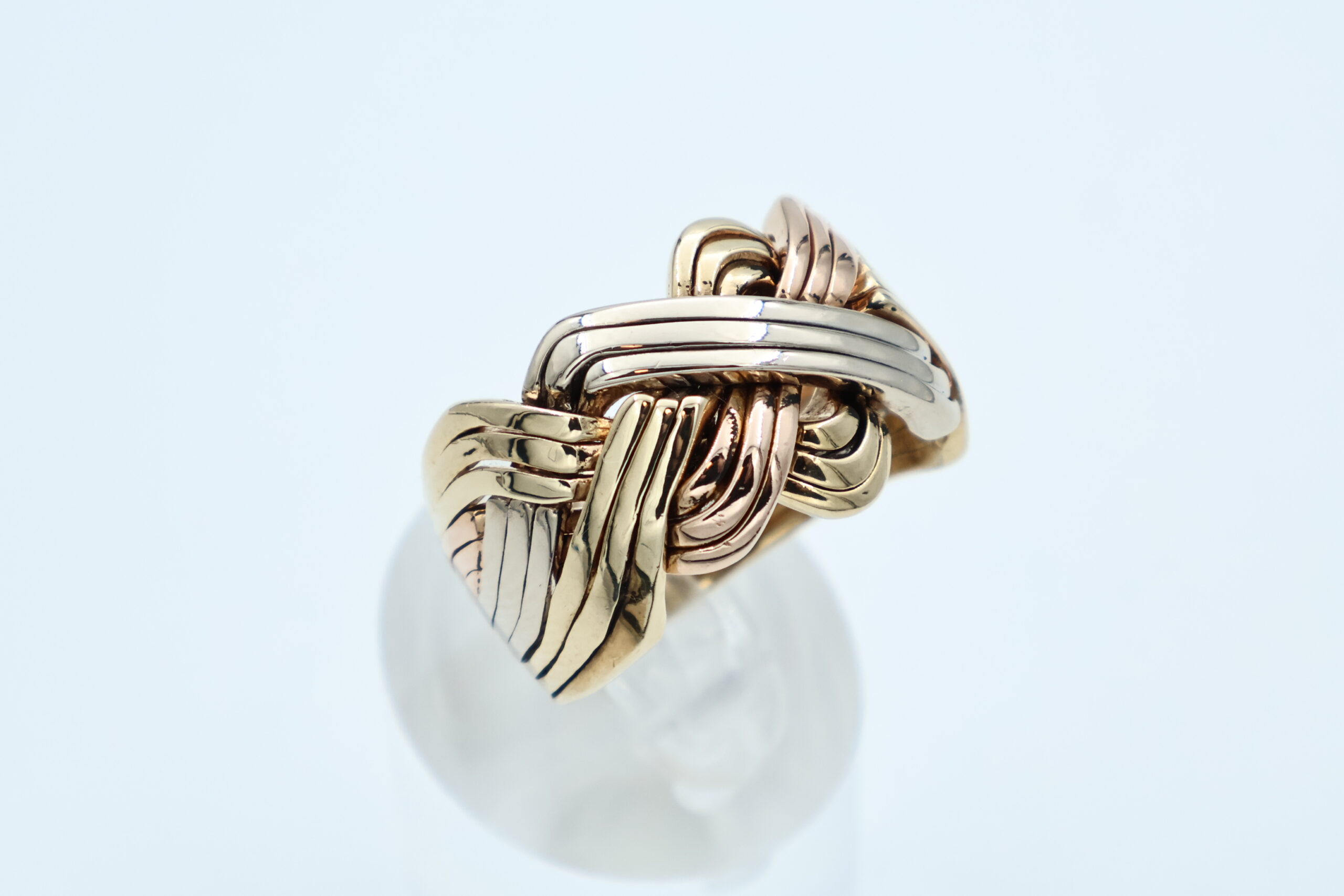 IMG_7851 Flettering i flerfarget gull - Bilde 1