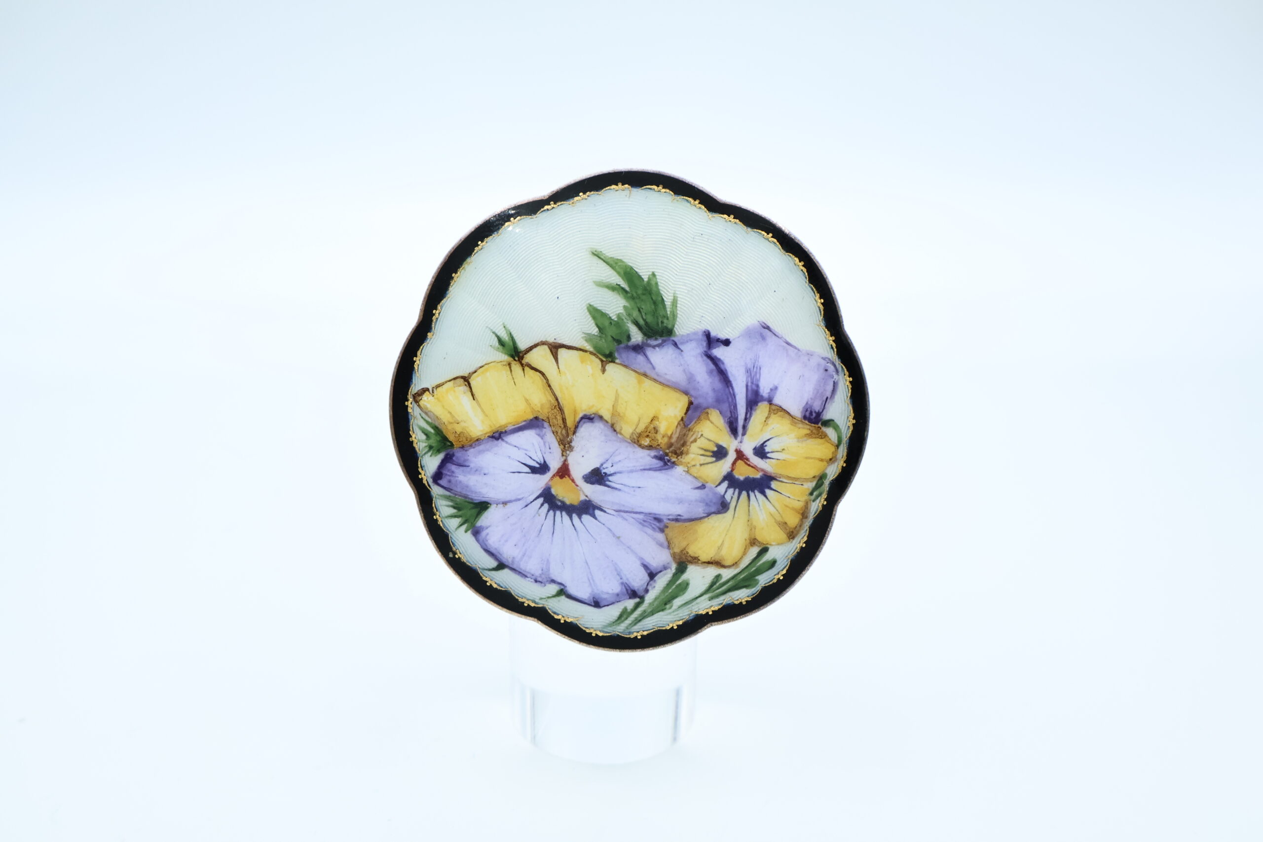 IMG_8409 Emaljert brosje i sølv - Bilde 1