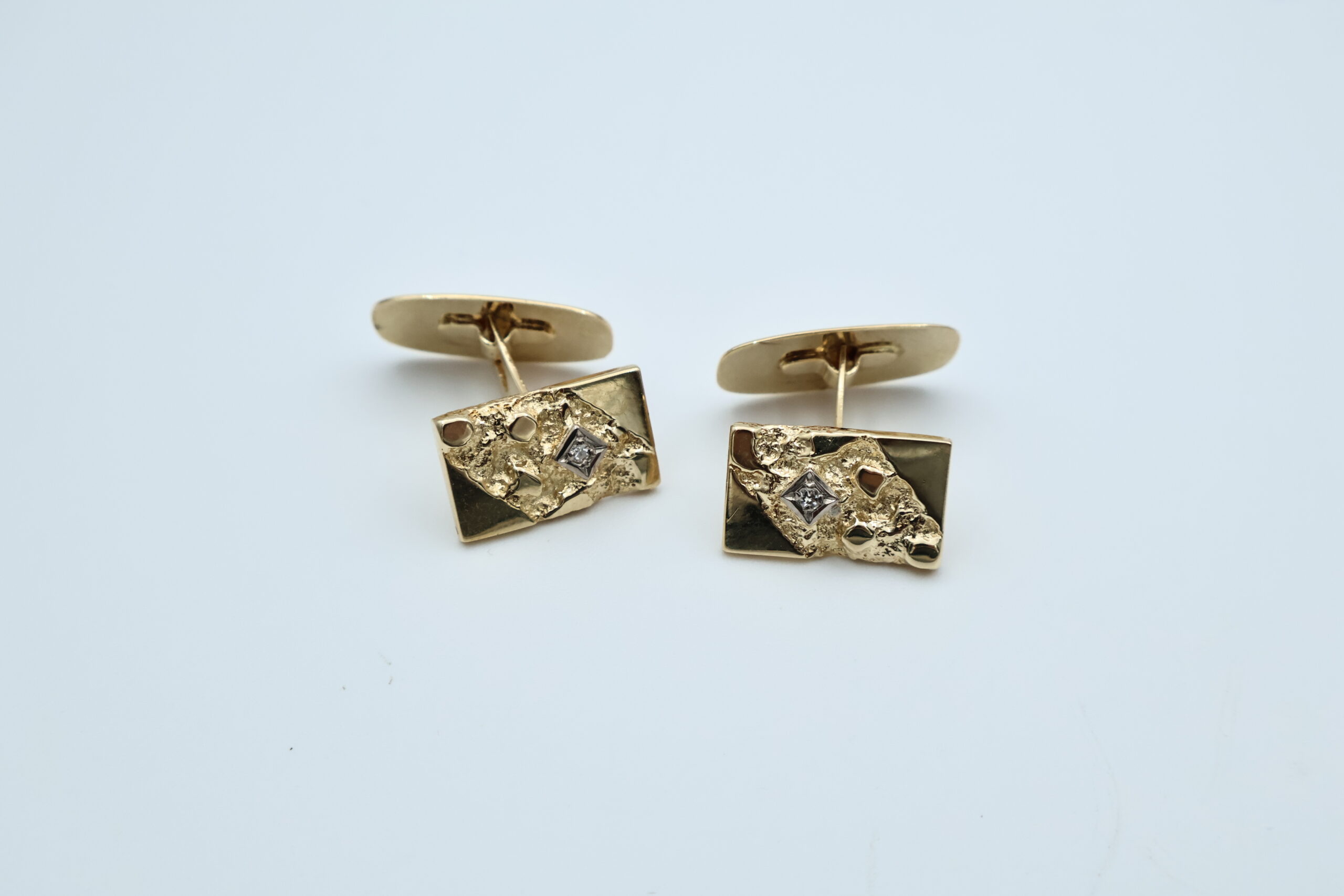 IMG_8503 Mansjettknapper i gult gull - Bilde 1