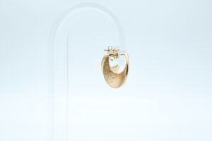 Van Bergen ørepynt i gult gull - Bilde 3